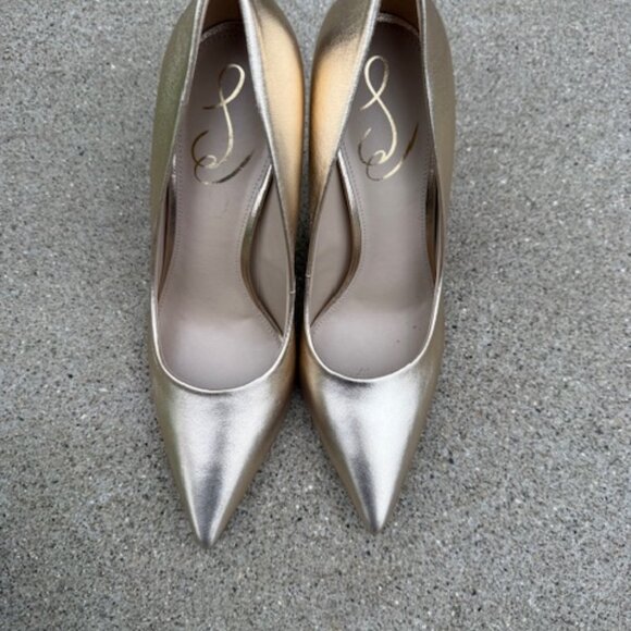 Sam edelman antonia gold heels NIB - Picture 6 of 9